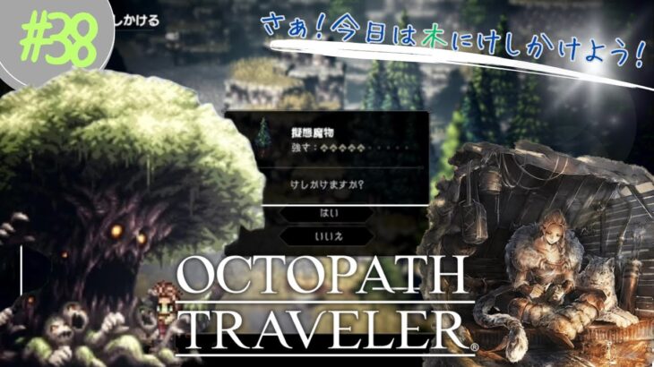 #38【OCTOPATH TRAVELER】今度は道場の木にけしかけちゃおう！