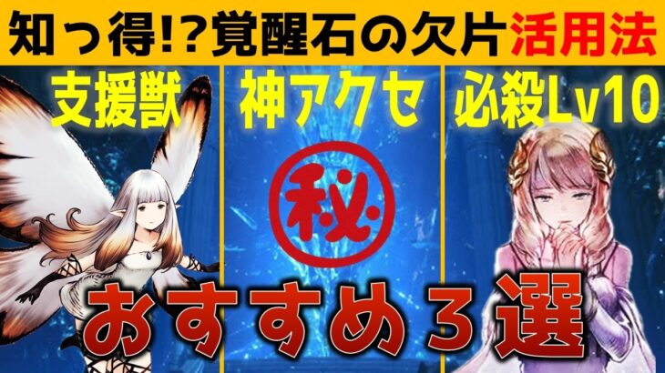 【オクトラ大陸の覇者】あなたのオクトライフに新しい選択肢を😊覚醒石の欠片の使い方３選【ver3.11.10】