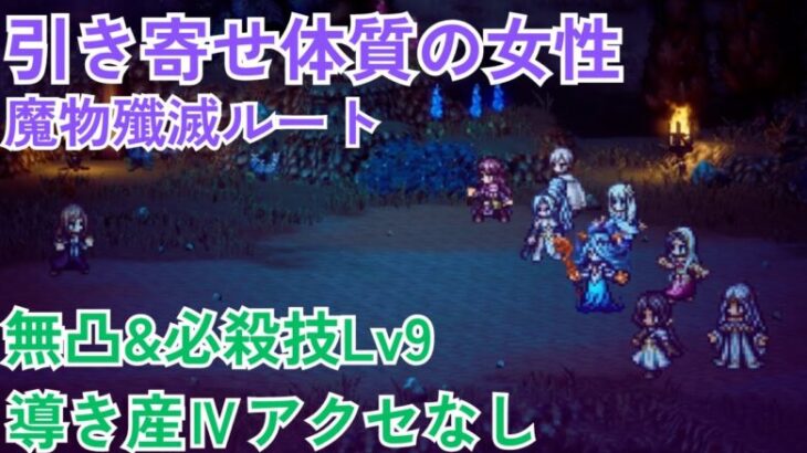 【オクトラ大陸の覇者v3.14.1】120NPC 引き寄せ体質の女性 セラフィナ活用闇PT