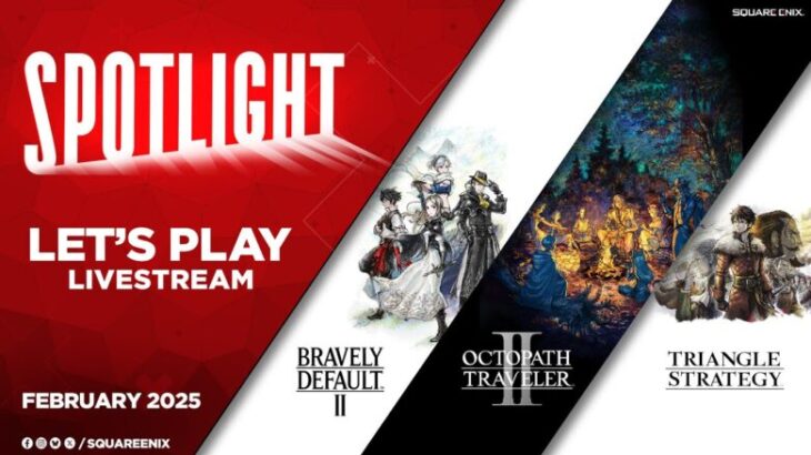 Celebrating the Anniversaries for Octopath Traveler II, Bravely Default II, and Triangle Strategy!