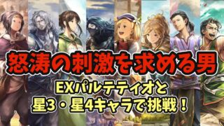 #145【オクトラ大陸の覇者】パズルのようなバトルを楽しむ！EXパルテティオと星3・4キャラで遊ぶ！