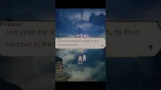 H’aanit explains the cycle of Life and Death #octopathtraveler #octopath #gaming #squareenix