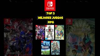 Top 5 Mejores Juegos RPG en Nintendo Switch  Parte 3