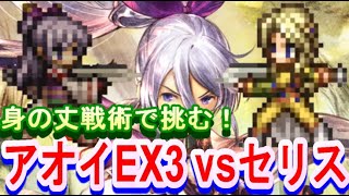 【オクトラ大陸の覇者】身の丈戦術で撃破！？ルーンナイトセリスｖｓソリスティアの達人アオイEX3【ネタバレアリ】