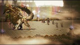 物理パ(一部縛りあり) 砂楼の守護聖獣ex4 5ターン【オクトラ大陸の覇者】