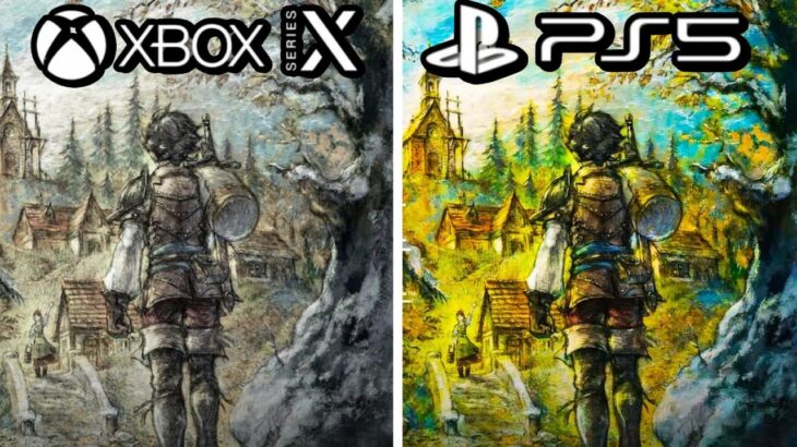 Octopath Traveler 0 PS5 vs Xbox Series X Graphics Comparison
