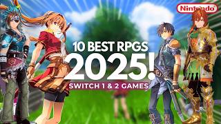 10 BEST RPGS that released on Switch and Switch 2 in 2025 | 12 Days Of SwitchUp 2025 Day 3!
