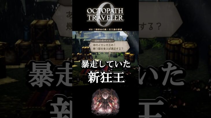 【オクトラ0】#30 二国密会の罠！狂王達の野望【実況なしAI解説】#Shorts