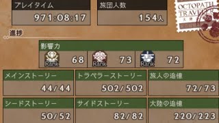 【オクトラ】無課金1000時間まで配信パート12
