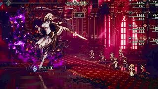 オクトパストラベラー0 ボス戦 呪王エリカ【OCTOPATHTRAVELER0】