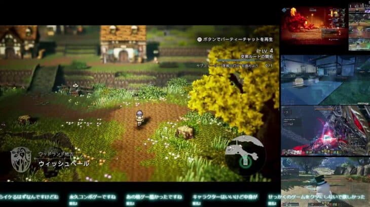 ボス戦のみでオクトラ０