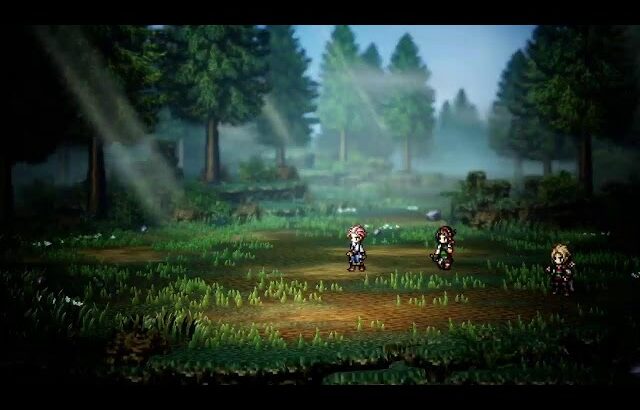 【オクトパストラベラー0】のんびりと