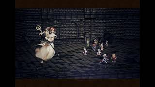 【オクトラ大陸の覇者】神官の試煉EX2  2ターン (配布アクセのみ、必殺凸なし)