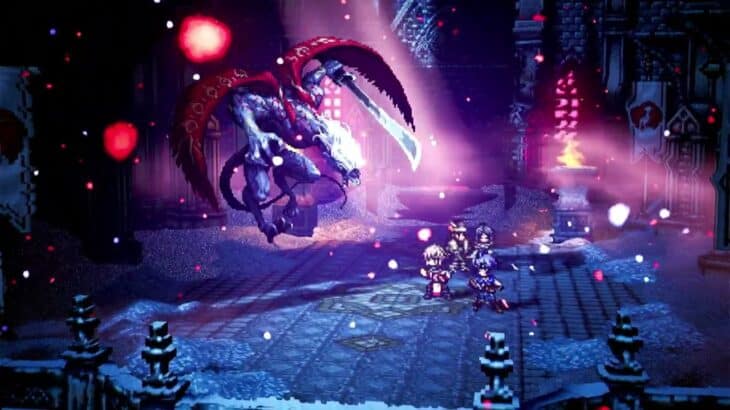 オクトパストラベラー０雷剣将タイタス戦