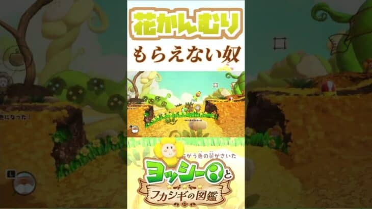 花かんむりがもらえない奴【ヨッシーとフカシギの図鑑】【ネタバレあり】#shorts