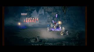 （プレイ動画）【オクトラ大陸の覇者】波闘の写記「火弱点・畏片2」LV MAX 「シアーシャ」活用火・風混合サポート多めの安定編成