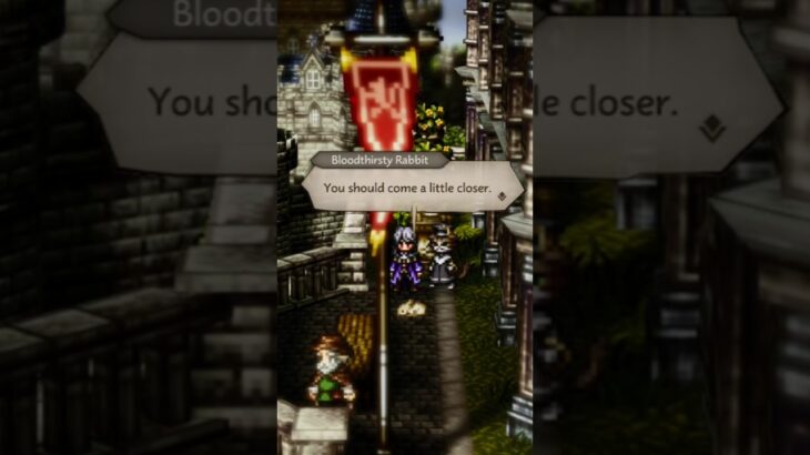 Killer Rabbit in Atlasdam…? (Octopath Traveler 0)