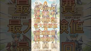 レベル上げ必見！スタミナ最小消費・最大経験値・最速周回場所紹介【スマグロ】