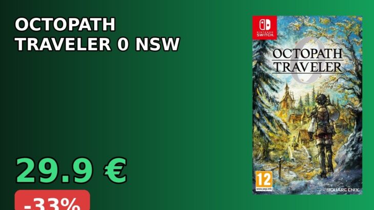 ⚡ -33% OCTOPATH TRAVELER 0 NSW