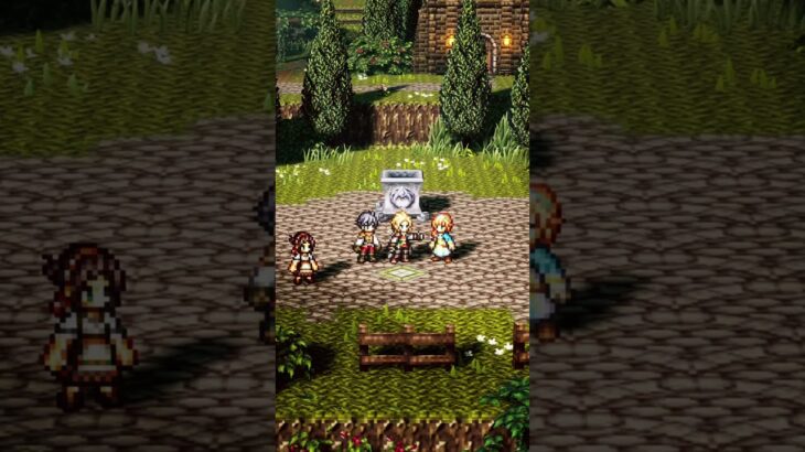 Octopath Traveller 0 Prologue Town